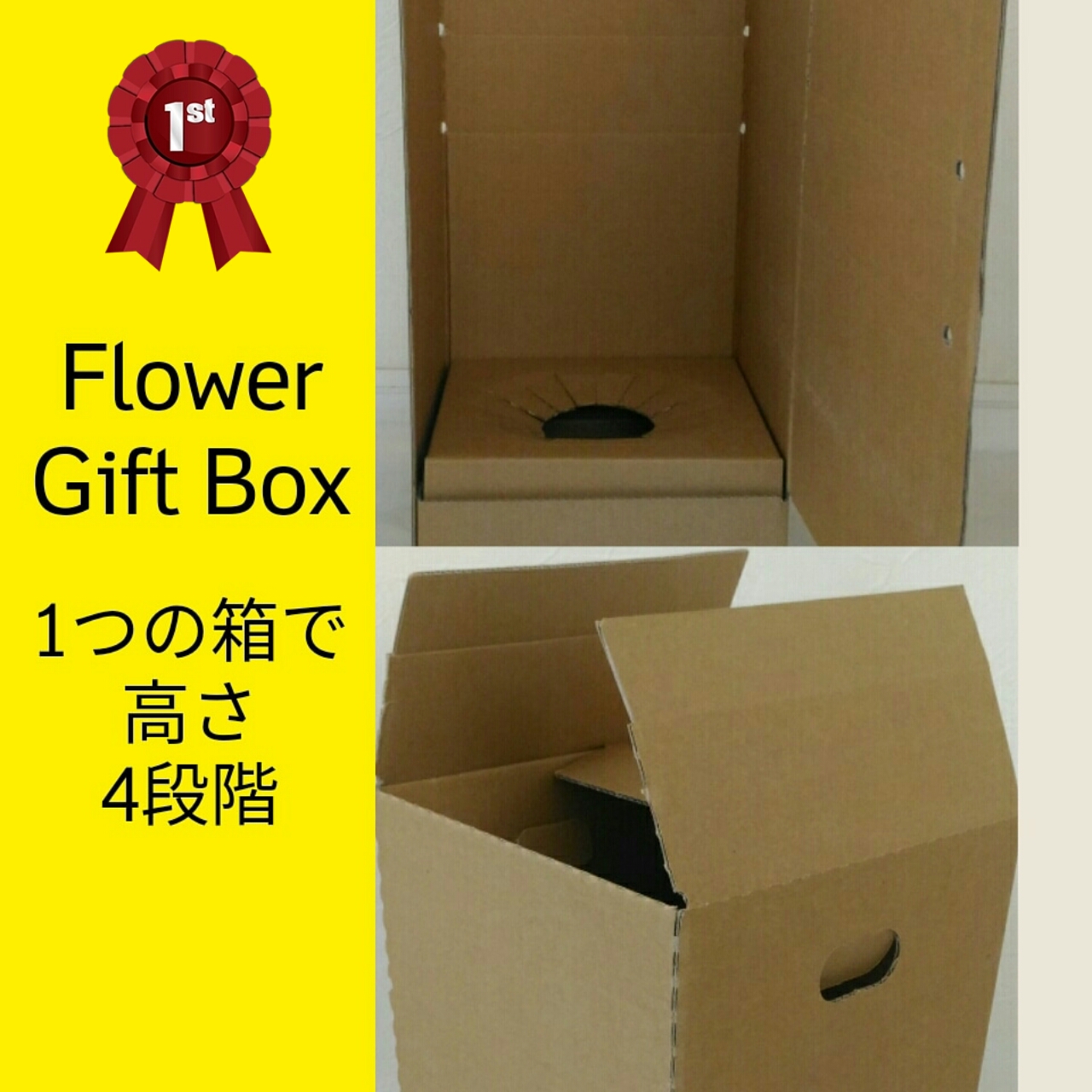 鉢花用発送箱（大）